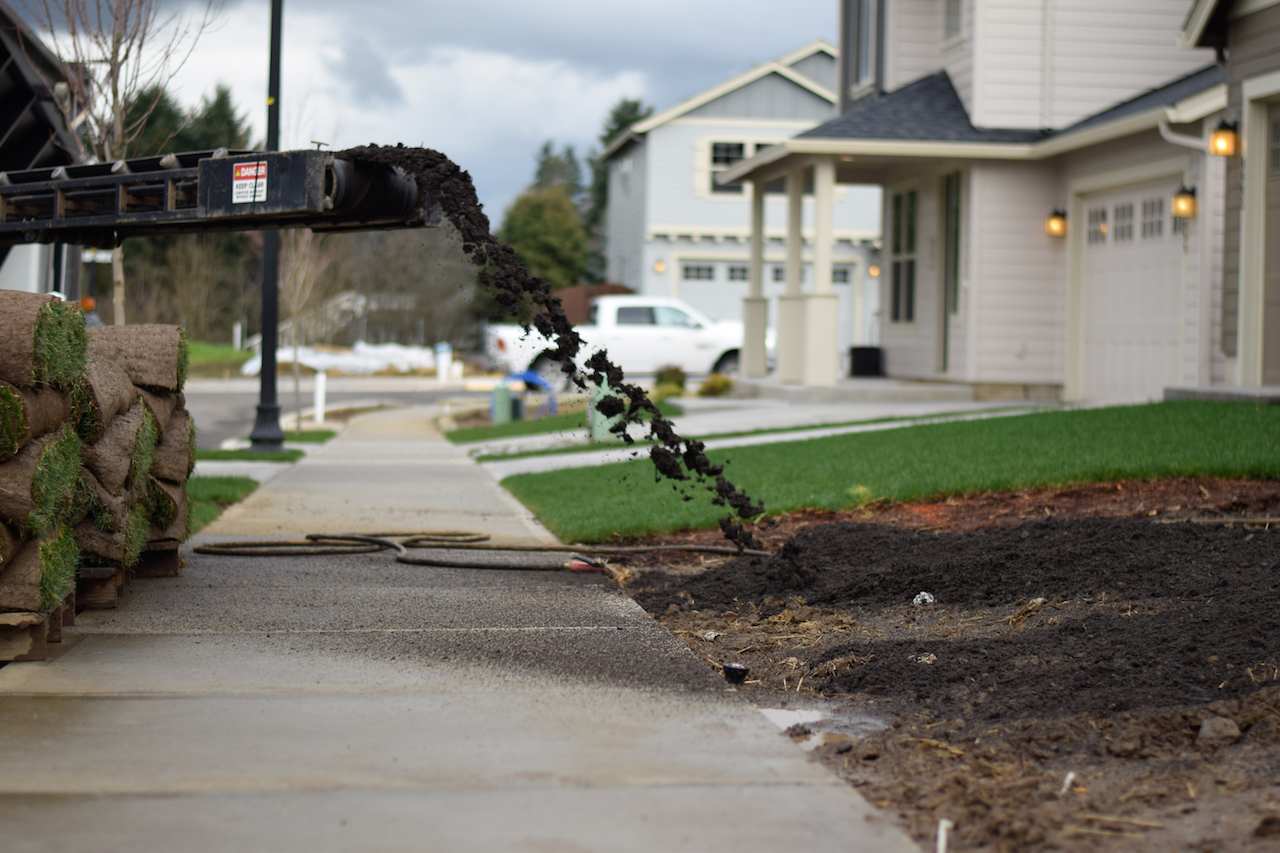 Topsoil Delivery-Residential Property