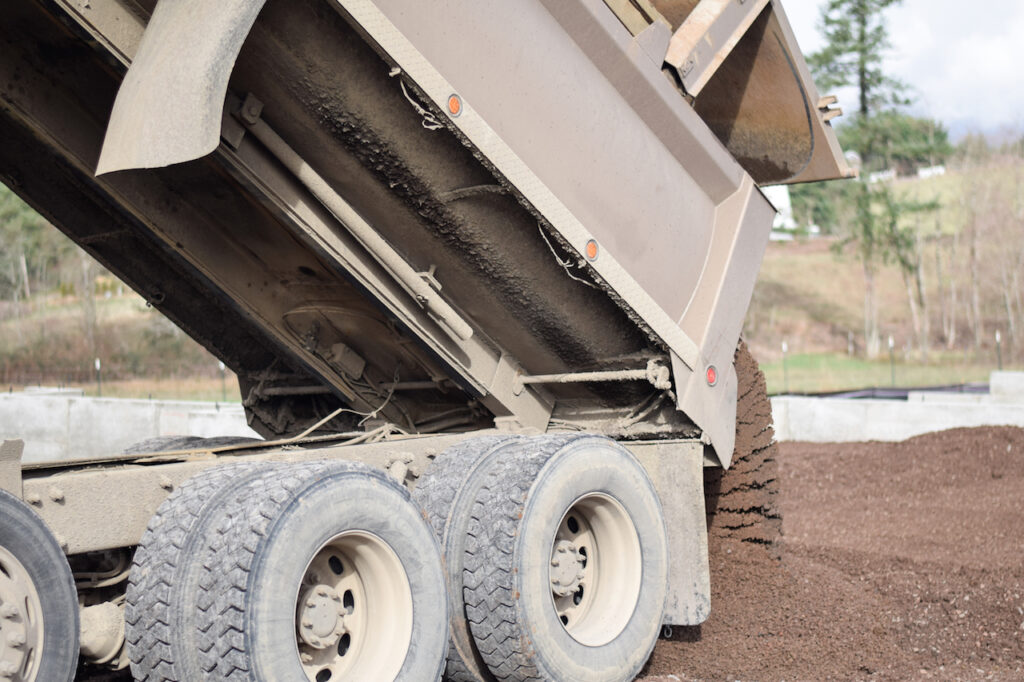 Soil Delivery for a Site Preparation project